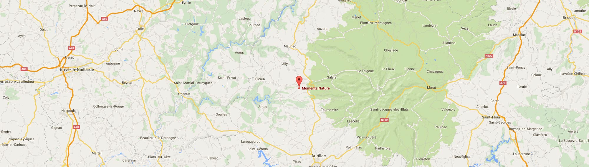 plan cantal sainte eulalie